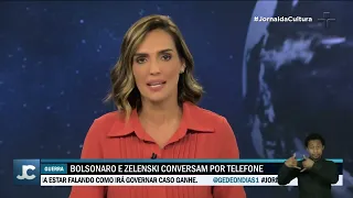 Bolsonaro conversa com presidente ucraniano para discutir importação de grãos