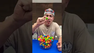 Experiment: How Many Pieces of Gum Go into a Person's Mouth?