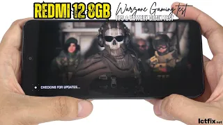 Xiaomi Redmi 12 Call of Duty Warzone Mobile Gaming test | Helio G88, 8GB RAM