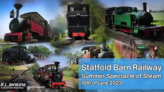 Statfold Barn Railway: Enthusiast Weekend: Summer Spectacle of Steam: 10th of June 2023