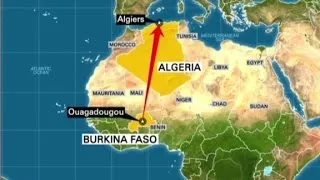 Plane carrying 100 plus people crashes in Mali