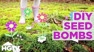 DIY Seed Bombs - Easy Spring Craft Project | HGTV