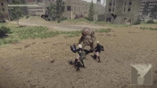 NieR:Automata Practicing the parry mechanic