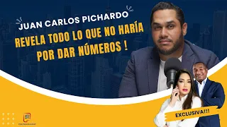 JUAN CARLOS PICHARDO REVELA TODO LO QUE NO HARÍA POR DAR NÚMEROS Y QUÉ NO LE GUSTA DE LOS QUE LO DAN