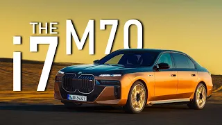 BMW i7 M70 xDrive - самый мощный электрокар bmw