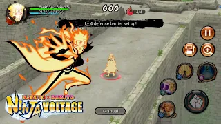 Nxb NV: Naruto Uzumaki (Kurama link Mode) Solo attack Mission •Showcase•