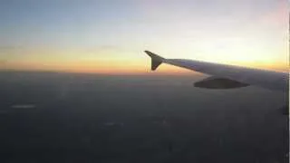 Lufthansa A319 Landing - Breathtaking Evening Approach into Hamburg