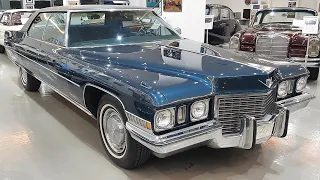 Cadillac De Ville 1972 - full restoration by Nostalgia Classic Cars- Dubai , UAE