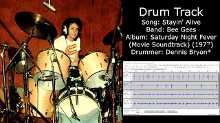 Stayin' Alive (Bee Gees) • Drum Track