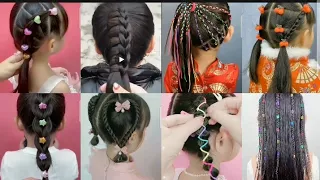 8 Easy Hairstyle | Hairstyle for baby girls | hairstyle for party| how to style long hair