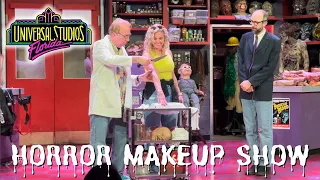 The Horror Makeup Show Universal Studios | Universal Orlando 2024