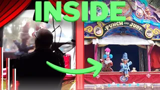 Take a look INSIDE the Punch & Judy show at the Heights of Abraham!