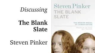 The Blank Slate - Steven Pinker