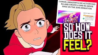 Netflix She-Ra Fans DEMAND Amazon Cancel Live-Action Reboot?!