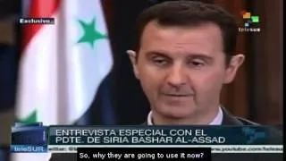 We have evidence that Syrian rebels used chemical weapons: Assad