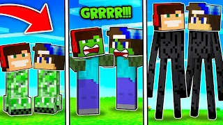 CO MINUTĘ ZAMIENIAMY SIĘ W INNEGO MOBA W MINECRAFT?! GPLAY & LAKI