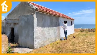 I bought an Abandoned old house in island and diy Renovate it, Clean the yard ~ Free life