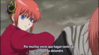 Gintama: Kagura detiene  Kamui  "familia"