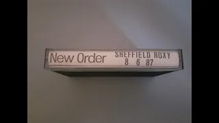 New Order - Live, Sheffield Roxy, UK, 8th June 1987