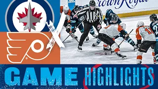 Winnipeg Jets vs. Philadelphia Flyers - Game Highlights