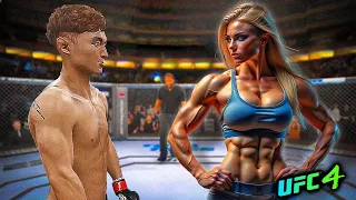 Doo-ho Choi vs. Beautiful Barbie (EA sports UFC 4)