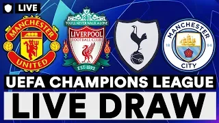 THE 2018/19 CHAMPIONS LEAGUE GROUP STAGE DRAW | LIVE