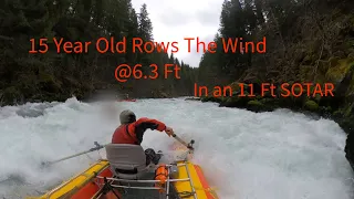 Wind River @ 6.3 ft Rowed by 15 Year Old.