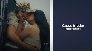 Cassie &  Luke -  Purple Hearts (twixtor scenepack) //+mega link 1080p