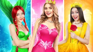 Las Cuatrillizas se Convirtieron en Princesas Disney || La Princesa Ha Desaparecido