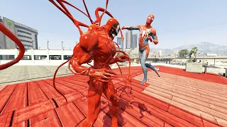 GTA V - Ragdolls And Fails Compilation V.42 ( Spider-Man Vs Carnage / Epic Ragdolls )