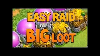 How to Get Insane Loot in Clash of Clans Every time Easy!!