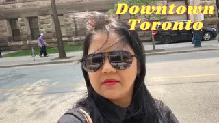 ওজন কমাই! Largest city in Canada| Downtown Toronto Walk @roushanvlogcanada