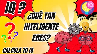 Test de Coeficiente Intelectual: ¿Qué tan inteligente eres? | CALCULA tu IQ | MentalTest