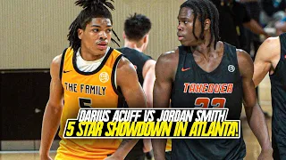 #1 Ranked PG Darius Acuff vs 5 Star Jordan Smith Was A SHOW At Nike EYBL In Atlanta!