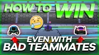 How to Carry Bad/Toxic Teammates [Rocket League Psychology Tips]