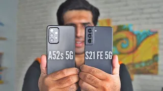 Samsung Galaxy S21 FE vs A52s 5G In-depth Comparison