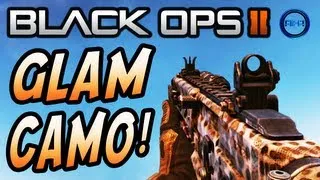 Black Ops 2 "GLAM" Camo DLC! - New Glam Personalization Pack! - (COD BO2 Gameplay)