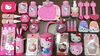 Special Series PINK Hello Kitty | Mixing Random Things into Slime | Tep Slime