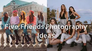 5 Friends Group Pose Ideas|| Girl Gang Poses|| Girl Gang Photography||Photography || Aesthetic.