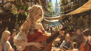 Relaxing Medieval Music - Fantasy Bard/Tavern Ambience, Celtic Music, Sleeping Music