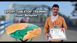 Epoxy Tabletop Training / Viral Video / RG Art Academy (Kolkata) / Bongaon / Student Feedback