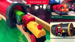 Brio Metro Railway || Fun time playing trains