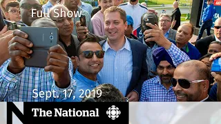 The National for Sept. 17, 2019 — Kaillie Humphries, Canada Votes, Lilly Singh