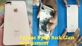 I phone 8 plus Back Glass Replacement Hindi Urdu