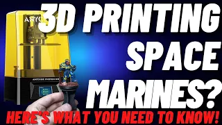 What you NEED to know about 3D Printing Space Marines! Featuring Ghamak's latest designs!