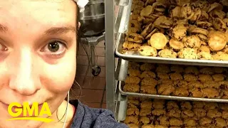 Woman who was once homeless gives back to others through booming baked goods business | GMA