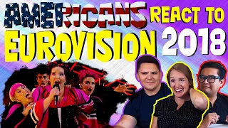 Americans react to Eurovision 2018