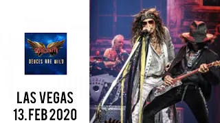Aerosmith - Full Concert (Incompleto) - Las Vegas Residency 13/02/2020