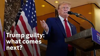 Trump says he will appeal against his criminal conviction