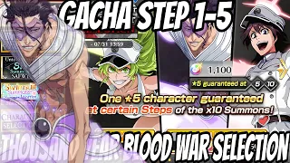 Thousand Year Blood War : Selection | 5 Steps and Spent 1100 Orbs | Bleach : Brave Souls